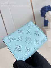 Uubags | Louis Vuitton M62542 Iris Wallet In Light Blue 12x9.5x3cm - 2