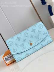 Uubags | Louis Vuitton M83504 Flight Mode Multicle 4 Wallet In Light Blue 19x12x2cm - 1