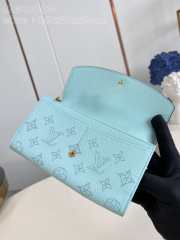 Uubags | Louis Vuitton M83504 Flight Mode Multicle 4 Wallet In Light Blue 19x12x2cm - 3