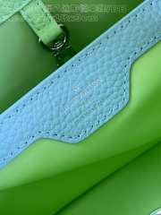 Uubags | Louis Vuitton M25232 Capucines Mini Bag In Light Green 27x18x9cm - 2