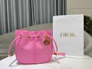 Uubags | Medium Dior Nolita Bag Pink Calfskin 27x25x5cm - 1