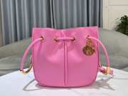 Uubags | Medium Dior Nolita Bag Pink Calfskin 27x25x5cm - 4