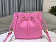 Uubags | Medium Dior Nolita Bag Pink Calfskin 27x25x5cm - 3