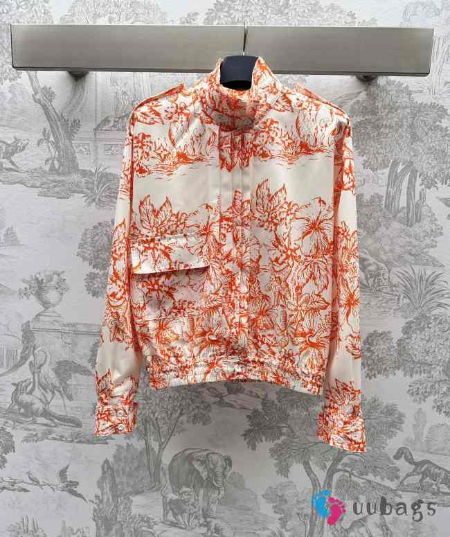 Uubags | Louis Vuitton 1AFT02 Tropical Floral Jacket In Peach - 1