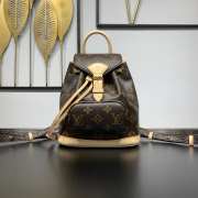 Uubags | Louis Vuitton Montsouris Mini Vintage Backpack M51137 Brown 24x25x12cm - 1