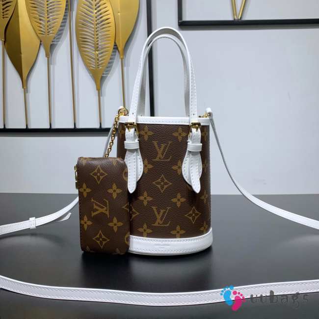 Uubags | Louis Vuitton M81489 Monogram Nano Bucket 13x17x9cm - 1