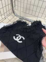 Uubags | Chanel black sleeveless sweater - 4