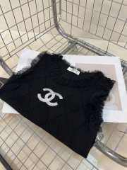 Uubags | Chanel black sleeveless sweater - 3