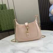 Uubags | Gucci Jackie Notte Mini Bag In Beige 19.5x18x3.5cm - 1