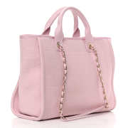 Uubags | Chanel Deauville 22A tote bag in light pink 32cm - 2