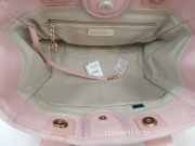 Uubags | Chanel Deauville 22A tote bag in light pink 32cm - 5