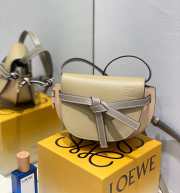 Uubags | Loewe Gate Mini Anagram Shoulder Bag Sand 21x12.5x9.5cm - 4