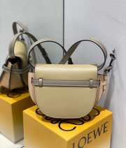 Uubags | Loewe Gate Mini Anagram Shoulder Bag Sand 21x12.5x9.5cm - 2