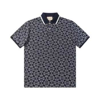 Uubags | Gucci piquet polo shirt with Horsebit for men