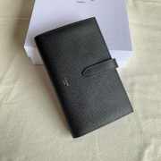 Uubags | Celine Large Strap Wallet In Grained Calfskin Grey 19x13.5x2cm - 1