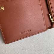 Uubags | Celine Wallet In Brown/Blue Lambskin Leather 14x2x10.5cm - 3