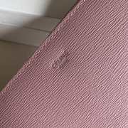 Uubags | Celine Large Zipped Wallet In Grained Calfskin Purple 19x10x2cm - 2