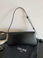 Uubags | Celine Lola Black Bag In Shiny Calfskin 28x12x5cm - 2