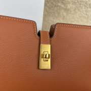 Uubags | Celine 16 Strap Pochette In Supple Calfskin Tan Bag 18x12x3.5cm - 2