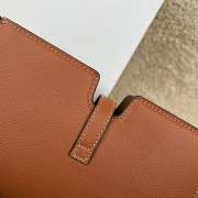 Uubags | Celine 16 Strap Pochette In Supple Calfskin Tan Bag 18x12x3.5cm - 5