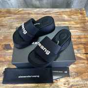 Uubags | Alexander Wang Slides In Black 4cm/8cm - 1