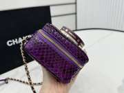 Uubags | Chanel AS4817 Camera Bag In Purple 11.5x16x6cm - 3