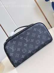 Uubags | Louis Vuitton M11750 Toiletry monogram coated canvas bag in black 24x13x13cm - 5