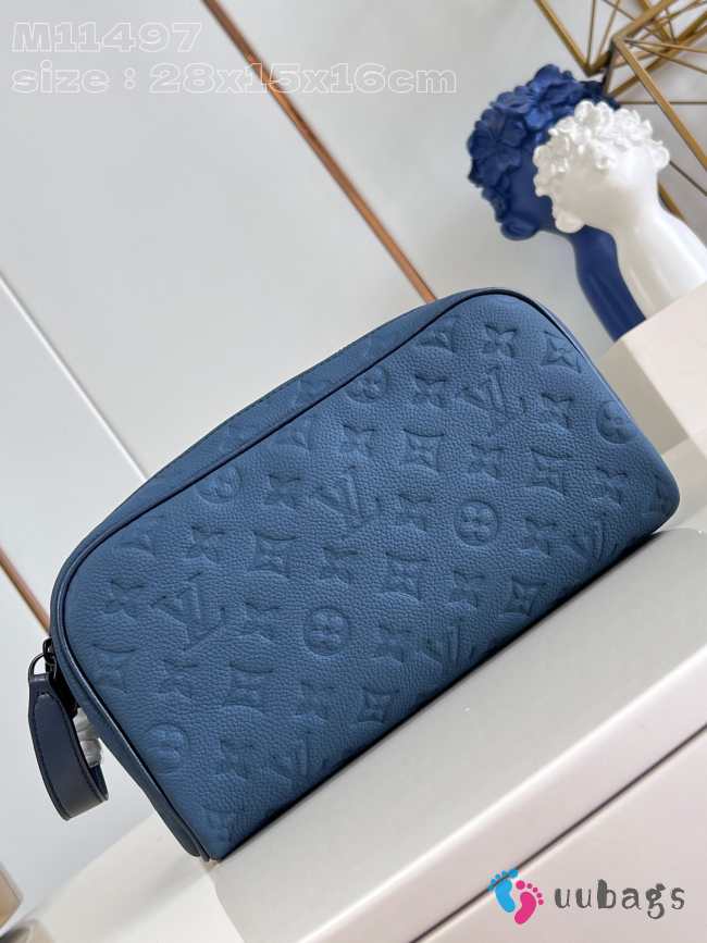 Uubags | Louis Vuitton M11497 Dopp Kit In Sapphire 28x15x16.5cm - 1