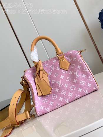 Uubags | Louis Vuitton M24443 Speedy P9 Bandoulière Bag In Pink 25x15x15cm