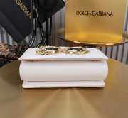 Uubags | Dolce & Gabbana DG Girls Bag In White Calfskin Leather 10x18x3.5cm - 2