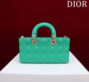 Uubags | Dior M0540 Lady D-Joy Aquamarina Cannage Lambskin Bag 26x13.5x5cm - 5