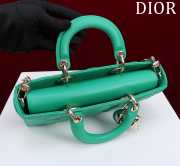 Uubags | Dior M0540 Lady D-Joy Aquamarina Cannage Lambskin Bag 26x13.5x5cm - 3