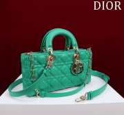 Uubags | Dior M0540 Lady D-Joy Aquamarina Cannage Lambskin Bag 26x13.5x5cm - 2