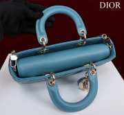 Uubags | Dior M0540 Lady D-Joy Blue Cannage Lambskin Bag 26x13.5x5cm - 5