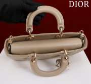 Uubags | Dior M0540 Lady D-Joy Sand-Colored Cannage Lambskin Bag 26x13.5x5cm - 6