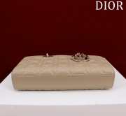 Uubags | Dior M0540 Lady D-Joy Sand-Colored Cannage Lambskin Bag 26x13.5x5cm - 5