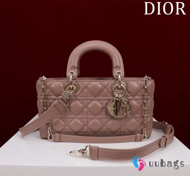 Uubags | Dior M0540 Lady D-Joy Rose des Vents Cannage Lambskin Bag 26x13.5x5cm - 1