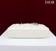 Uubags | Dior M0540 Lady D-Joy White Cannage Lambskin Bag 26x13.5x5cm - 5