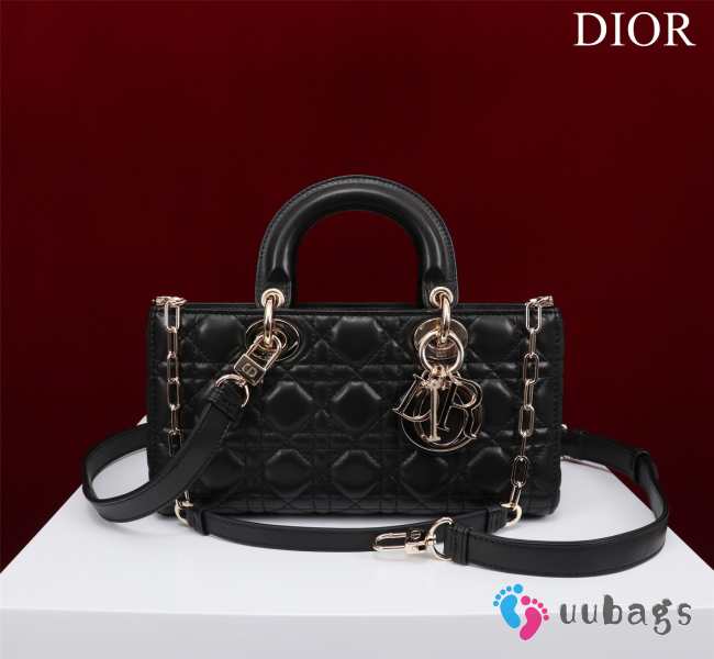 Uubags | Dior M0540 Lady D-Joy Black Cannage Lambskin Bag 26x13.5x5cm - 1