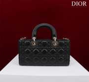 Uubags | Dior M0540 Lady D-Joy Black Cannage Lambskin Bag 26x13.5x5cm - 6