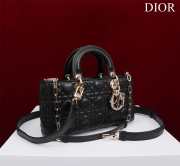 Uubags | Dior M0540 Lady D-Joy Black Cannage Lambskin Bag 26x13.5x5cm - 4