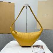 Uubags | Jacquemus Lemaire Croissant Bag In Yellow 35.5x18x5cm - 6