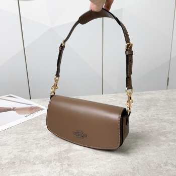 Uubags | Coach Andrea Small Shoulder Bag In Brown 21x11x7cm