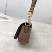 Uubags | Coach Andrea Small Shoulder Bag In Brown 21x11x7cm - 5