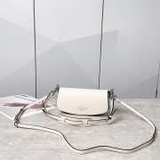 Uubags | Coach Andrea Small Shoulder Bag In White 21x11x7cm - 3