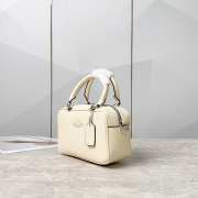 Uubags | Coach CT776 Satchel Bag In White 23x20x8.5cm - 6