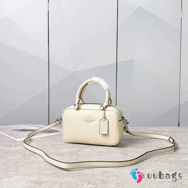 Uubags | Coach CT776 Satchel Bag In White 23x20x8.5cm - 1