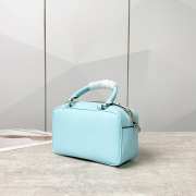 Uubags | Coach CT776 Satchel Bag In Blue 23x20x8.5cm - 2