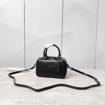 Uubags | Coach CT776 Satchel Bag In Black 23x20x8.5cm