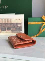 Uubags | Goyard Saint-Gabriel wallet in orange 12x2.5x9.3cm - 5